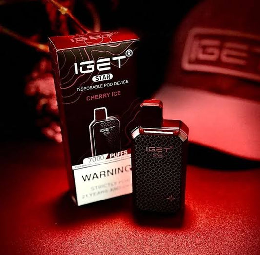 Buy IGET Star 7,000+ 7K Puffs | Disposable Vape Online | Express Delivery in Mumbai