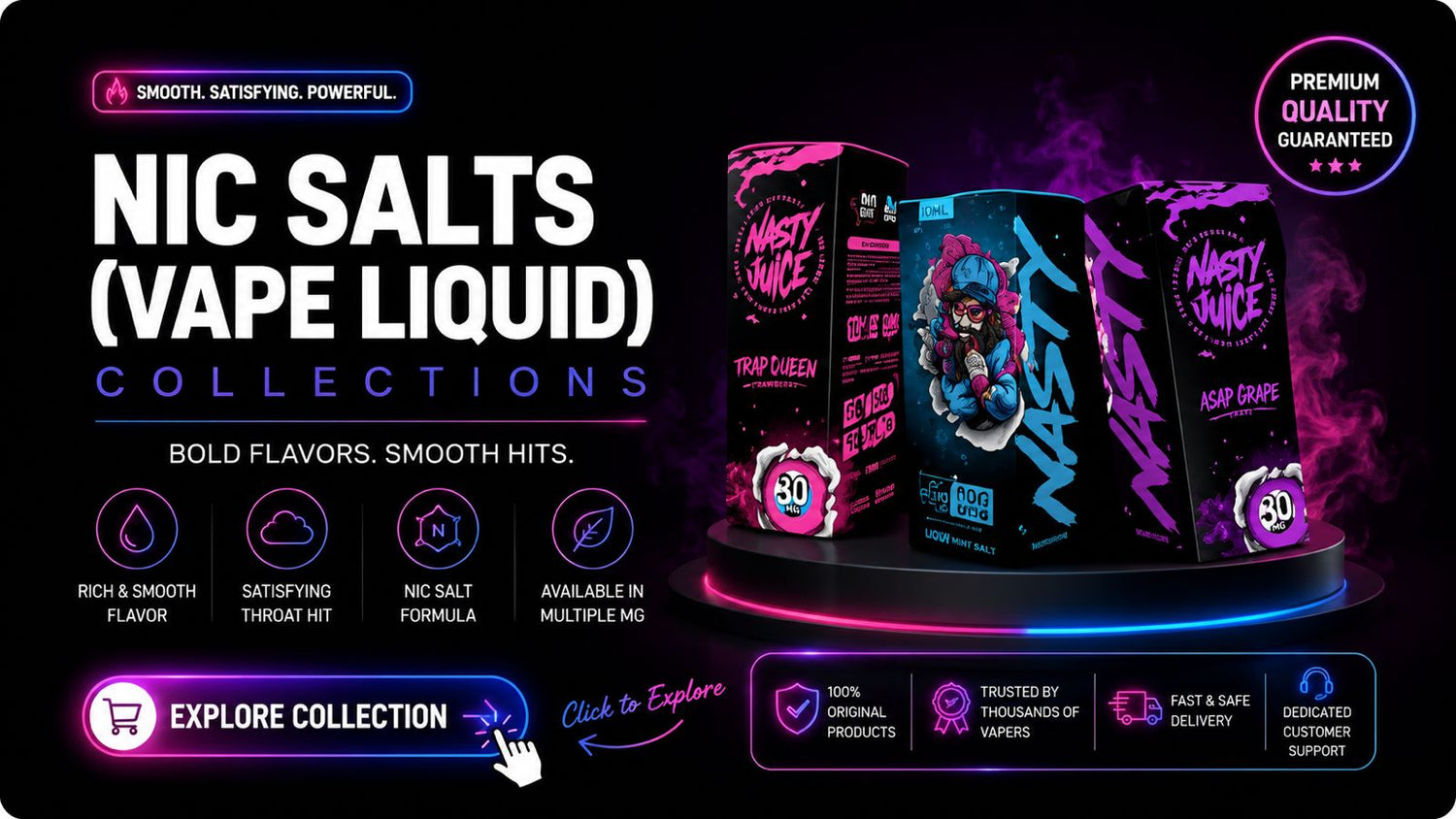 Buy Nic Salt Online | 45 Minutes Delivery In Mumbai