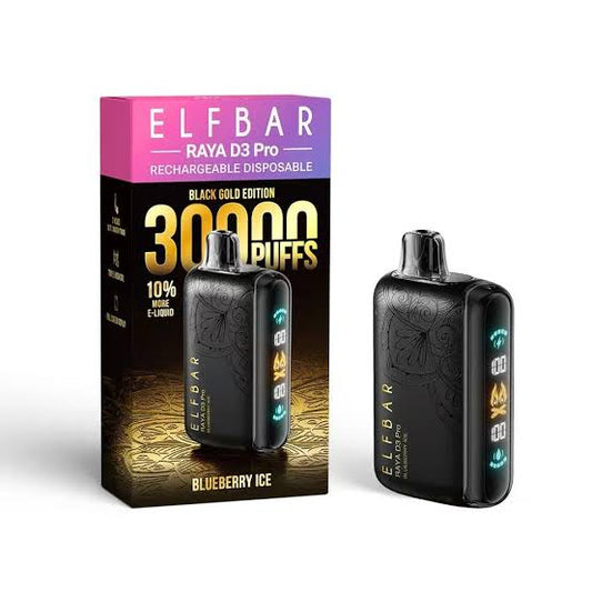 Buy Elfbar Raya D3 Pro 30,000 30k Puffs Vapes Online | Express Delivery in India