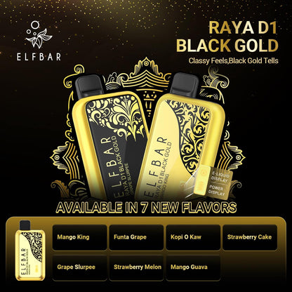 Buy Elfbar RAYA D1 13,000 (13K Puffs) Vapes Online | Express Delivery in India
