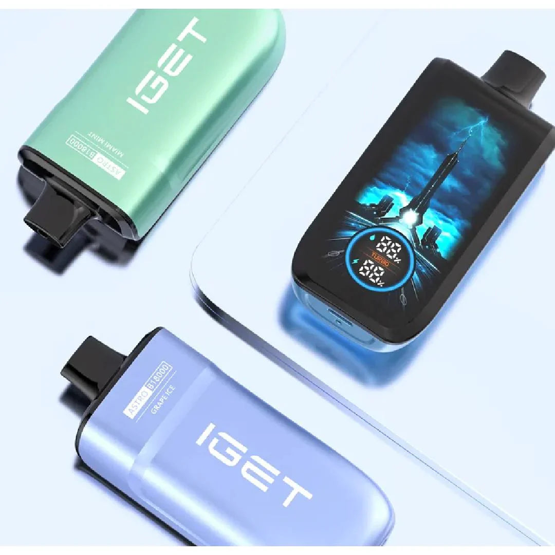 IGET Astro B18000 Puffs | Dual Mode Disposable Device | Express Delivery in India
