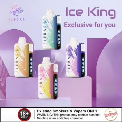 Buy Elfbar Ice King 30,000 (30K Puffs) Vape Online | Express Delivery in India