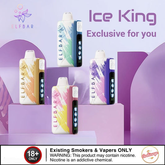 Buy Elfbar Ice King 30,000 (30K Puffs) Vape Online | Express Delivery in India