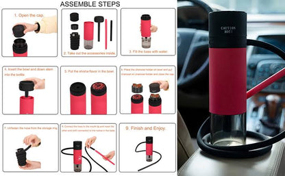 Buy Car Hookah Online | Portable Shisha for Travel | Express Delivery in Mumbai