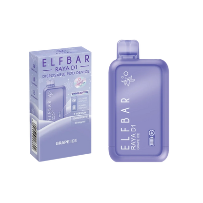 Buy Elfbar RAYA D1 13,000 (13K Puffs) Vapes Online | Express Delivery in India