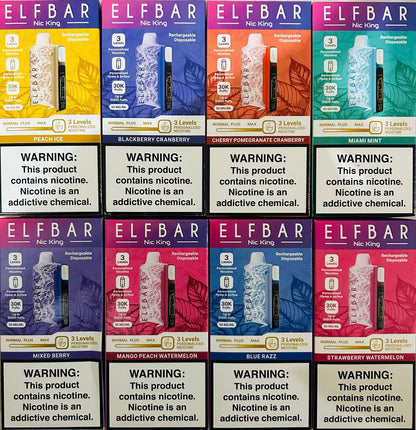 Buy Elfbar Nic King 30,000 30K Puffs Vapes Online | Express Delivery in India