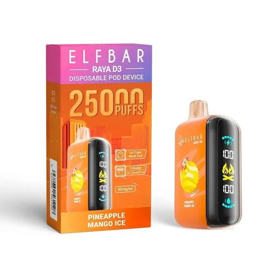 Elfbar Raya D3 25000 Puffs – Pineapple Mango Ice – Disposable Vape Bangalore
Ice King