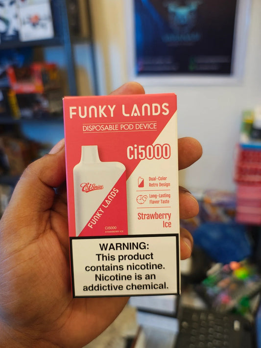 Buy Funky Lands CI5000 | 5000 Puffs Rechargeable Device | Express Delivery in Mumbai