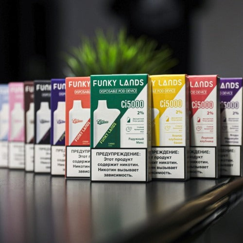 Buy Funky Lands CI5000 | 5000 Puffs Rechargeable Device | Express Delivery in Mumbai
