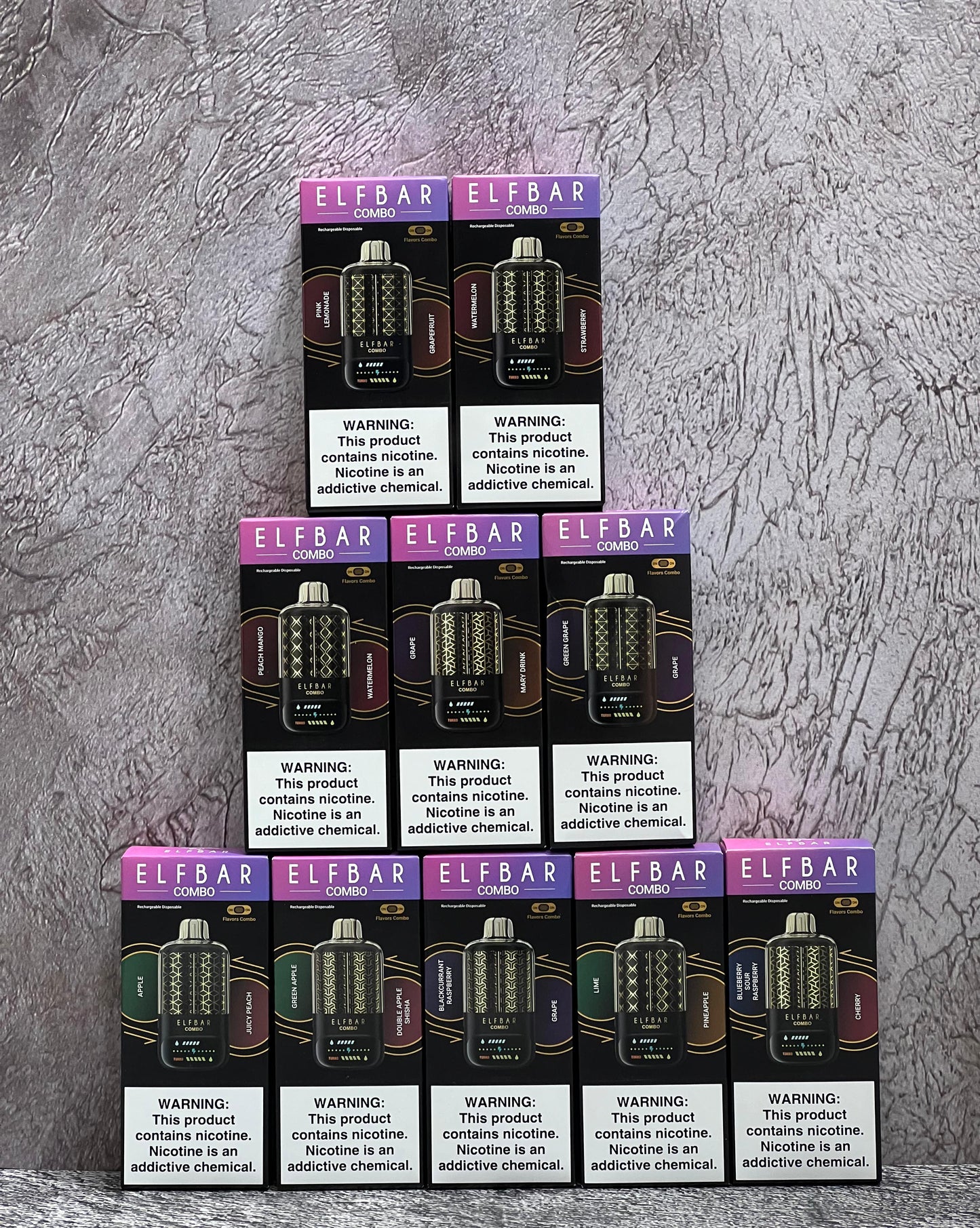 Buy Elfbar Combo 25,000 (25K Puffs) Dual Flavor Disposable Vapes Online | Express Delivery in India